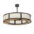 Smythe 8 - Light Timeless Bronze Drum Pendant