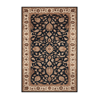 Tapis brun lavable à la machine