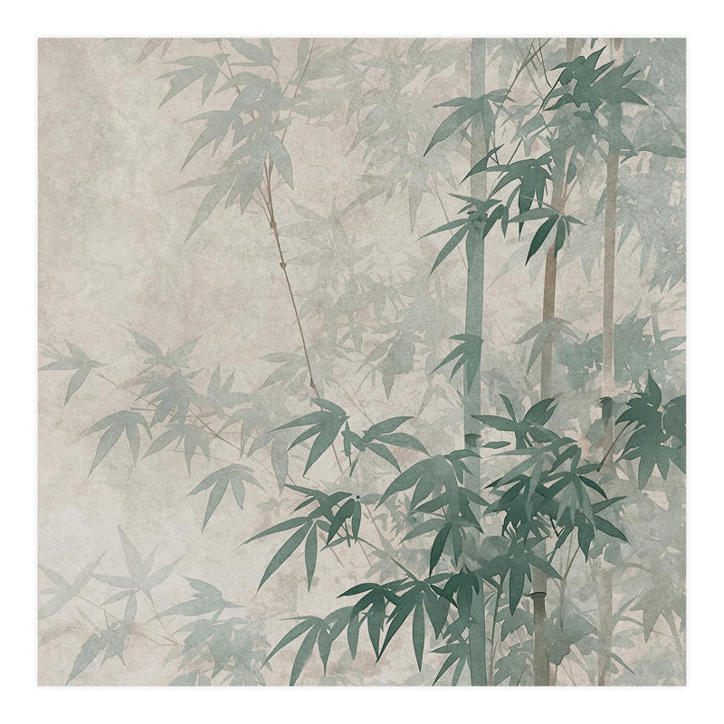 Abstract Floral Peel & Stick Border, 72" L x 72" W