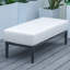 Banc d'extérieur en aluminium avec coussin