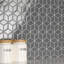 Metro Rhombus 10-1/2 " x 12-1/8 " Porcelain Mosaic Floor & Wall Tile-2055465069