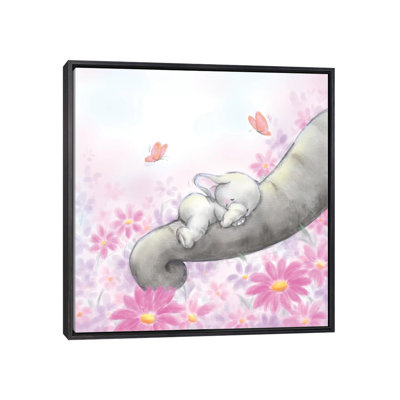 " Baby Elepant Sleeping " by Makiko