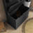 28" 3-In-1 Entryway Hall Tree With Storage Bench, Coat Rack With Four Hooks And Shoe Storage, Black