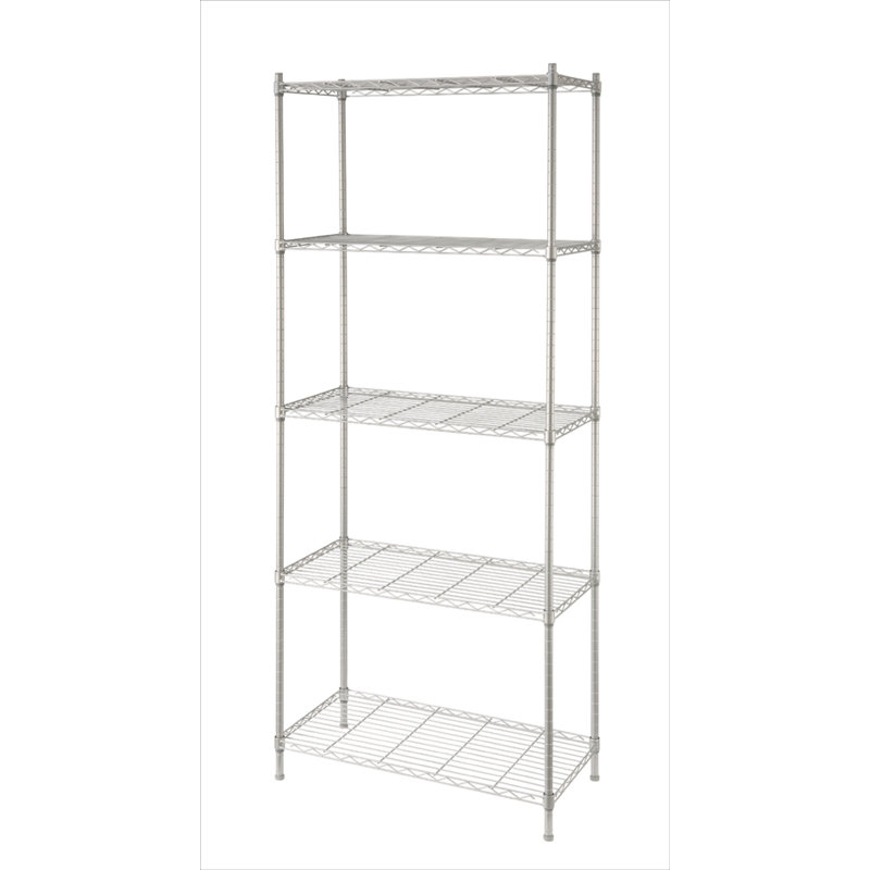 29.5 " W Steel Adjustable Shelving Unit