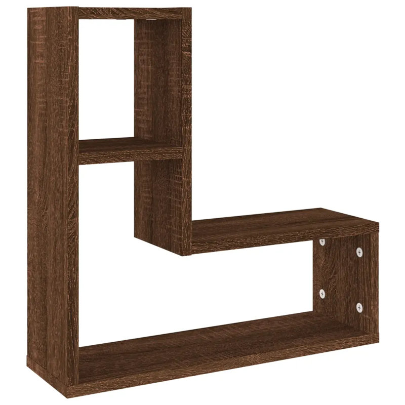 Glody 5 Piece Accent Shelf, Brown