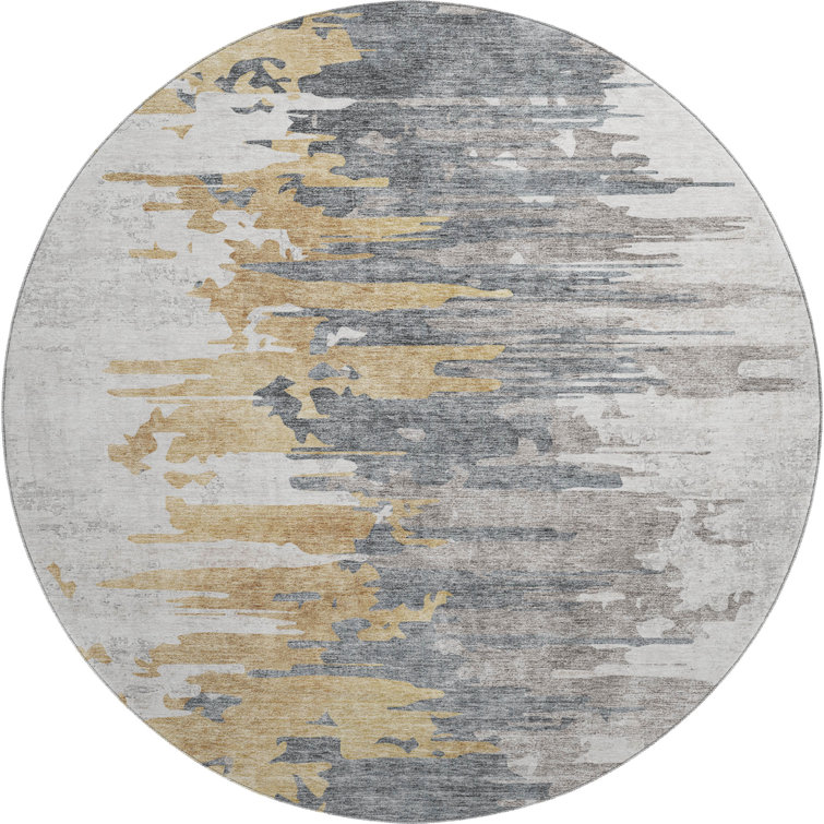 Premium Machine Washable Prisco Ivory Rug