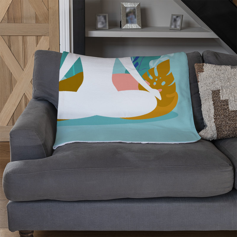 Dometrius Plain Weave / Muslin Throw Blanket