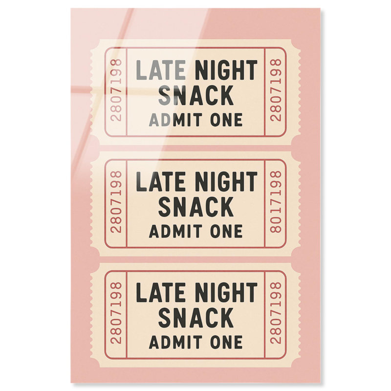 «Late Night Snack», impression sur toile par Art Remedy, H 24 po x l 16 po