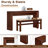 Walnut Dining Table Sets(must Include Both Table And Chair), Modern Kitchen