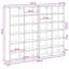  CD Cabinet Engineered Wood Media Storage Solution Modern Furniture Home
