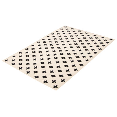 Helin Wool Geometric Indoor Rug
