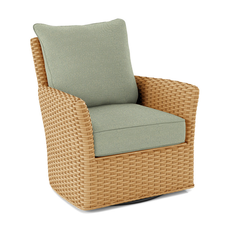 Fauteuil pivotant en polyester de 28 po de largeur Lanai
