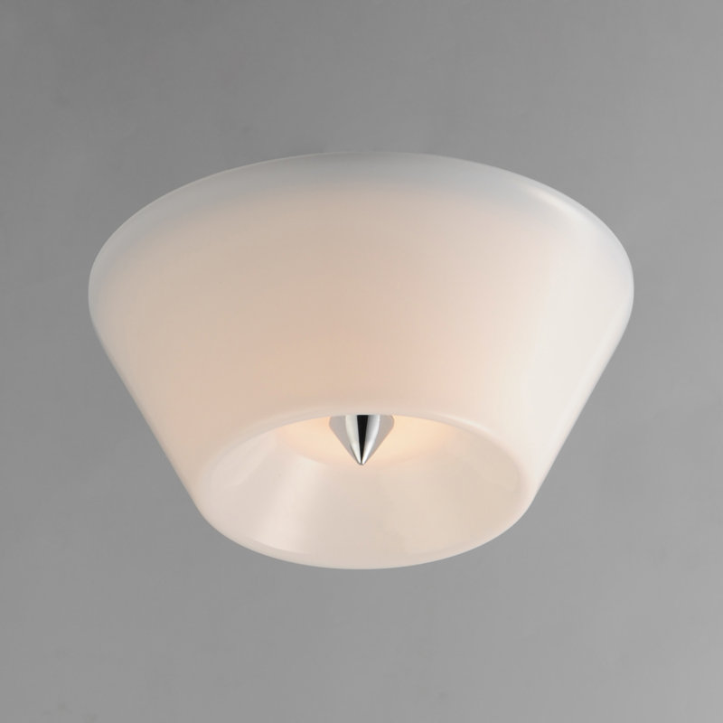 Tack-Flush Mount, Polished Chrome
