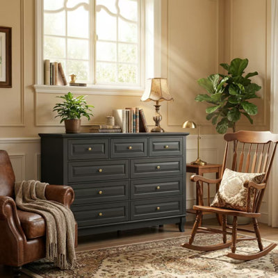 Durmish 55.1” Wide 9-Drawer Dresser
