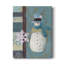 Bonhomme de neige Patchwork I - Toile tendue avec châssis de qualité supérieure-352633441