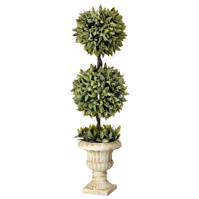 Topiaire d'herbes artificielles 20 "dans l'urne
