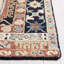 Shanisha Tufted Wool/Cotton Southwestern Rug in Black/Ivory-89275448
