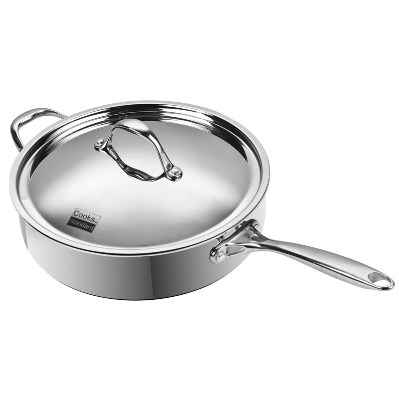 Stainless Steel Non-Stick Skillet