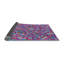 Tapis mauve à motif floral Sumaya-2066868586