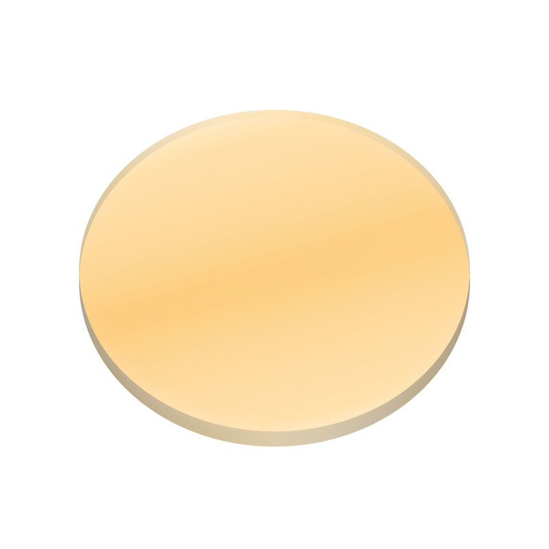 Lunas Amber Lense, 0.25" H x 2.5" W x 2.5" D, Amber