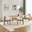 Ensemble de 2 chaises de ferme modernes et robustes pour la cuisine et la salle à manger-1744084654
