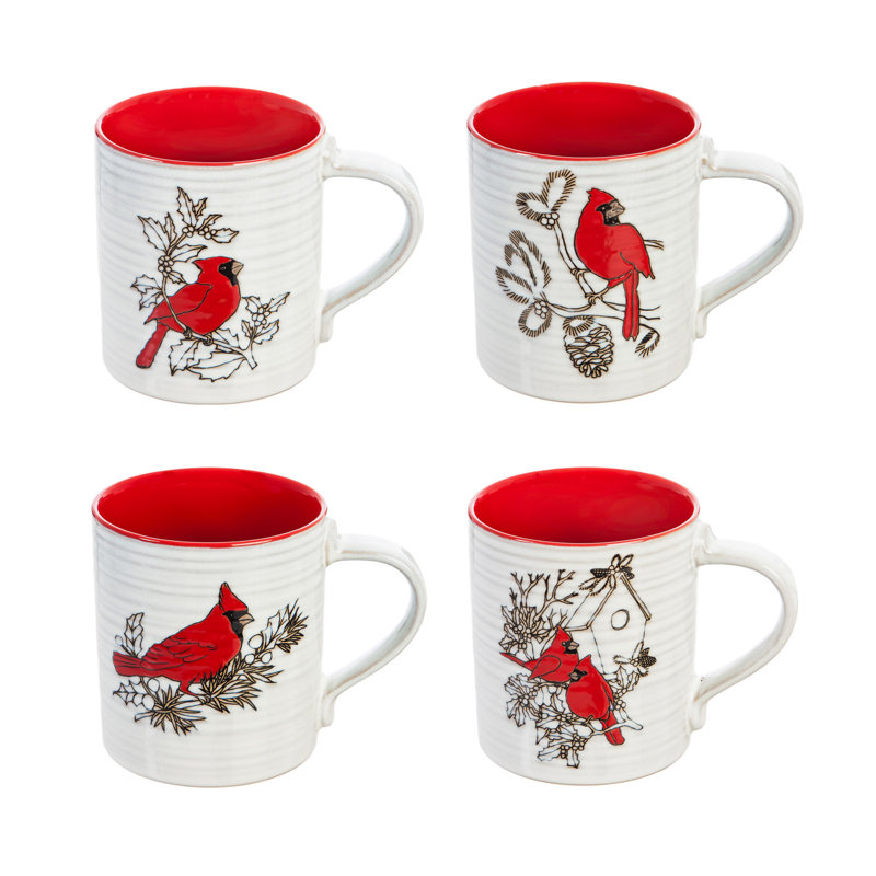 Ensemble de grande tasse à café 4 pièces Jonah