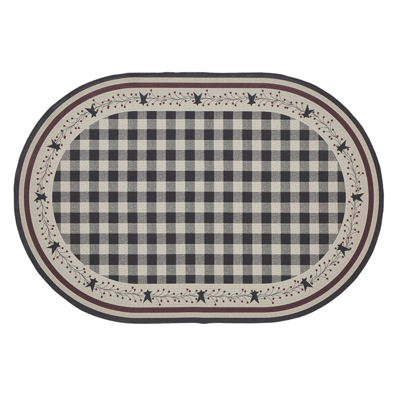 Tapis intérieur / extérieur Pip Vinestar, Ovale 4 po x 6 pi