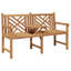 Solid Wood Outdoor Bench