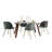 Folia-Fran Dining Set - 5 Piece
