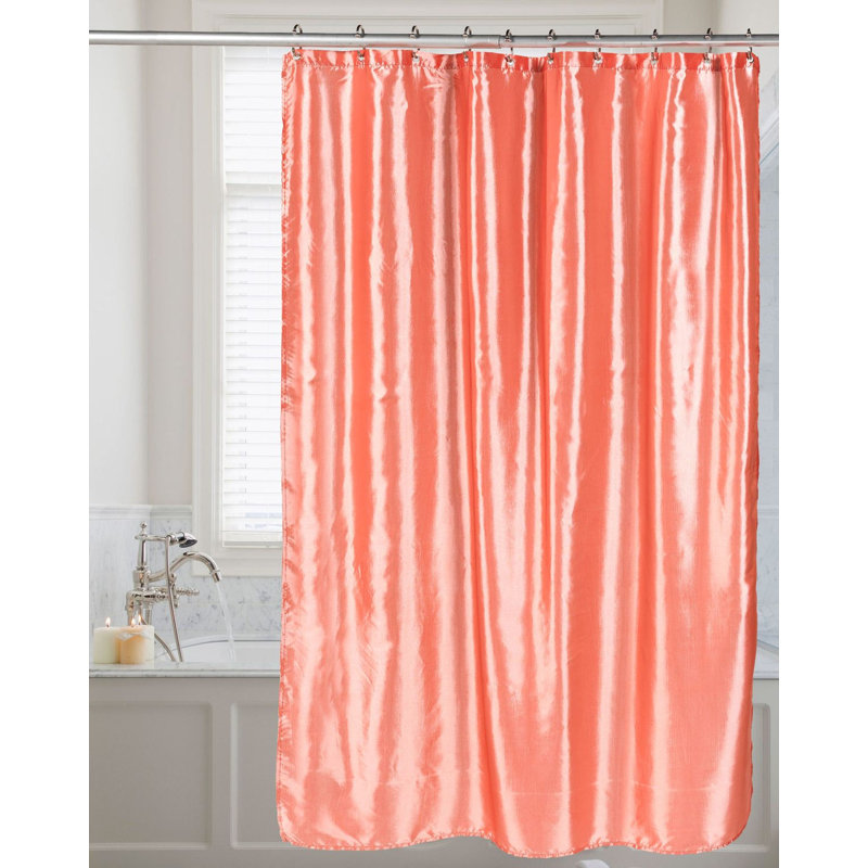 Rideau de douche Easton Shimmer, Saumon