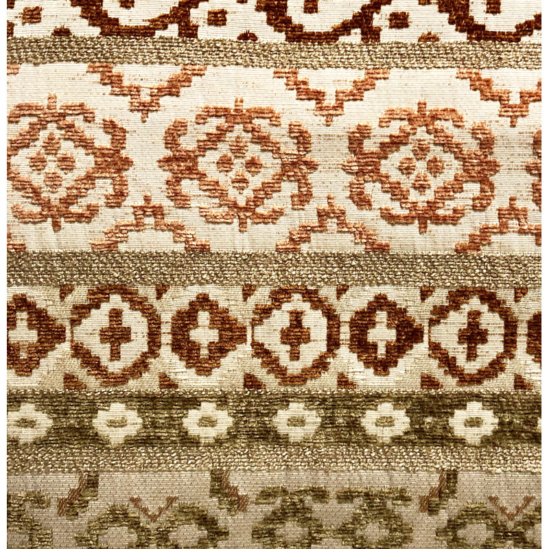 Oreiller luxueux Arabesque Shades, H 26 po x l 26 po x P 3 po, Oreiller européen