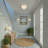 9.75'' Luxe Gold Semi Flush Mount