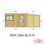 Pent 10 x 6 Shiplap Shed