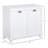 HOMCOM Tilt-Out Laundry Sorter Bathroom Cabinet