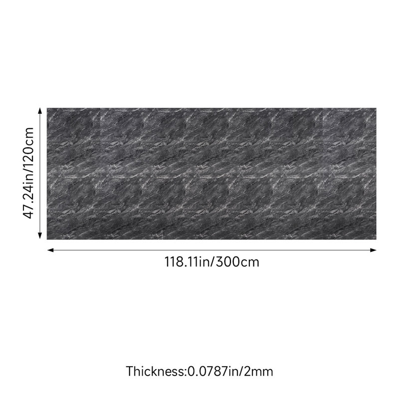 1-Piece Self-Adhesive Marble Wall Tile Sticker