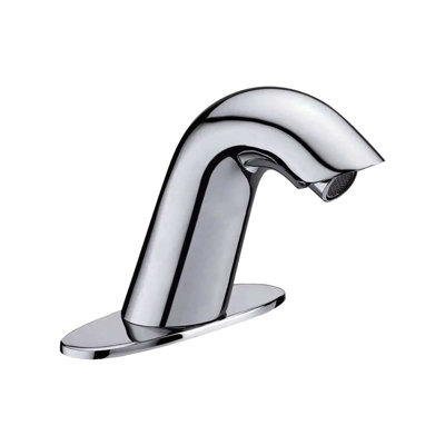 Conto Chrome Commercial Design Automatic Hands Free Faucet D507 (also available in Oil Rubbed Bronze or Gold Finish) Hot and cold mixer
