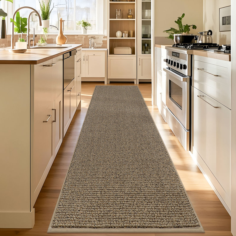 Runner Solid Colour Area Rug, Runner 78.7cm x 304.8cm