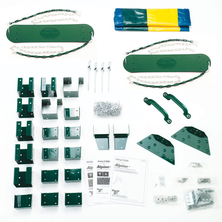 Ready To Build Custom DIY Swing Set Kit (Wood Not Included)