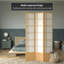 83.5" Double Cross Shoji Room Divider-1906245886-1906245824
