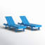 Ensemble de chaises longues inclinables en polyuréthane Joubert-87772259