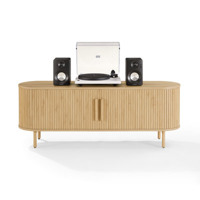 Ambrose Record Storage Media Console by George Oliver