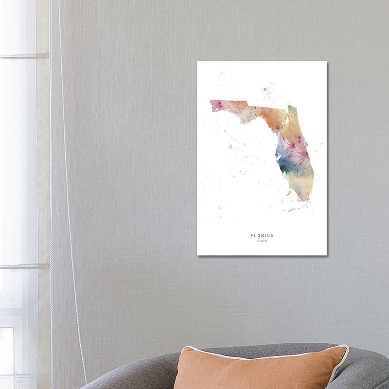 Florida State - Wrapped Canvas Painting, 66.04 cm H x 45.72 cm W