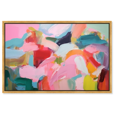 «Shimmering Essence II», toile abstraite par Art Remedy