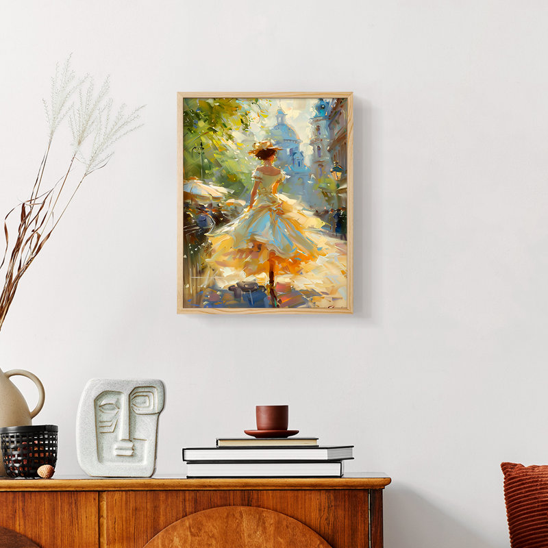 "WOMEN Series DCCL XXII" par J Paul, Naturel / naturel, H 11 po x l 9 po