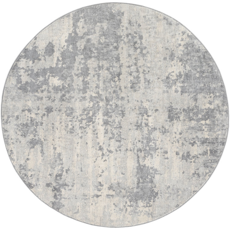 Griffiths Machine Woven Abstract Area Rug