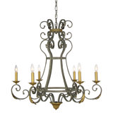 Arizona 6 - Light Candle Style Classic Chandelier