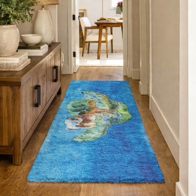 Tapis à poils longs de qualité supérieure lavable à la machine Dream