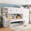 Lit escamotable avec armoire, bureau et bureau-788633401