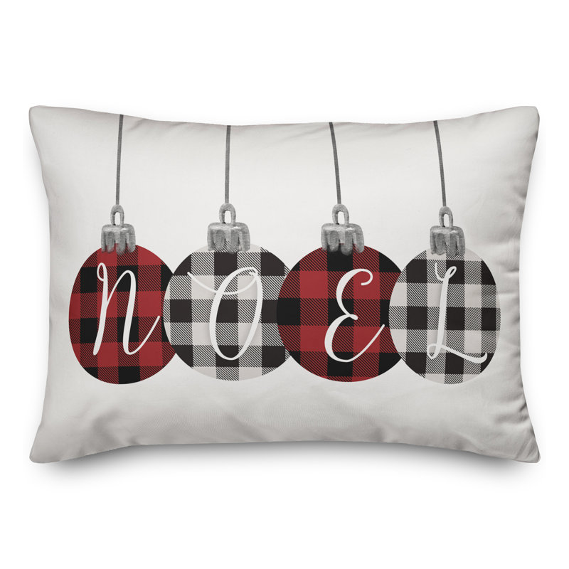Plaid Throw Pillow, Pillow Cover Only - No Insert