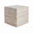 Outdoor/Indoor Square Lightweight Concrete Side Table